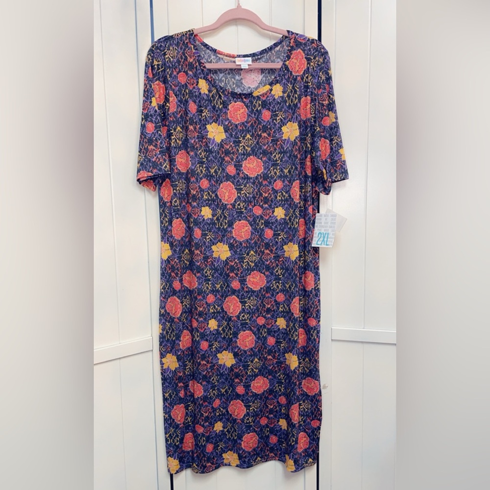 New Plus Size 2X LulaRoe Julia Dress